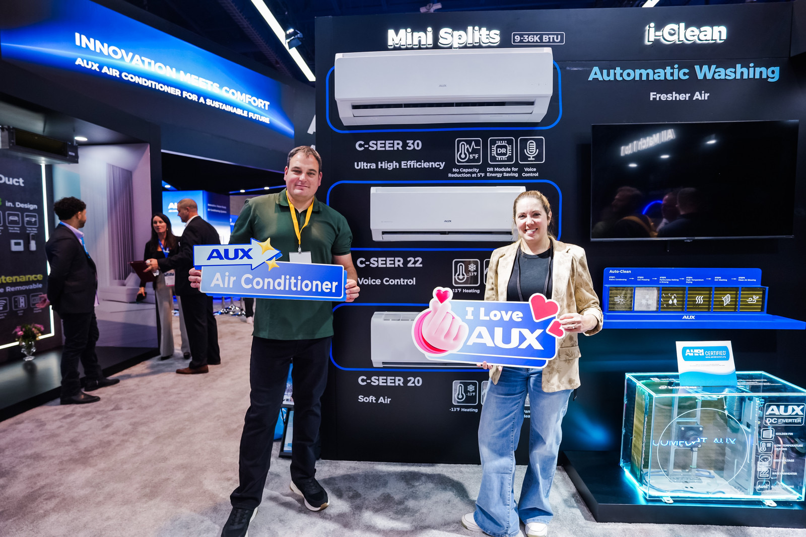 AUX AIR USA to Showcase SEER 30 Efficiency and ‘Hello Lisa’ Voice-Controlled Comfort at AHR Expo 2026