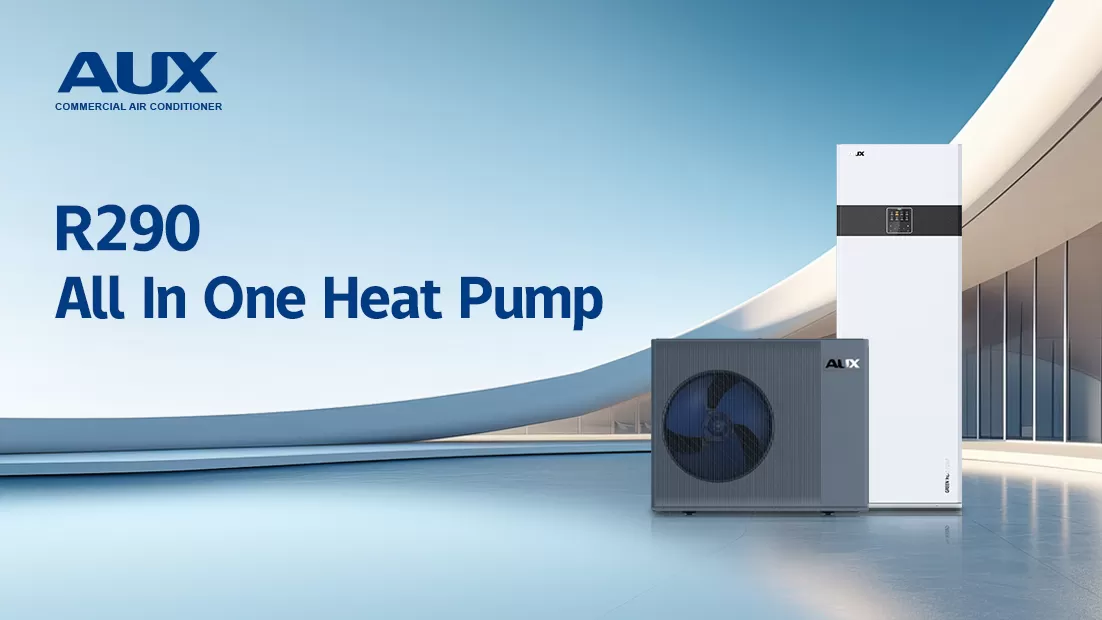 R290 All In One Heat Pump Is Highly Favored For Its Low-noise Operation