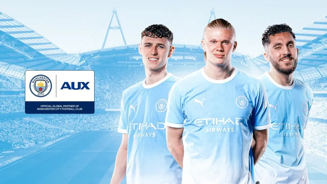 AUX Becomes Official Global Partner of Manchester City Football Club